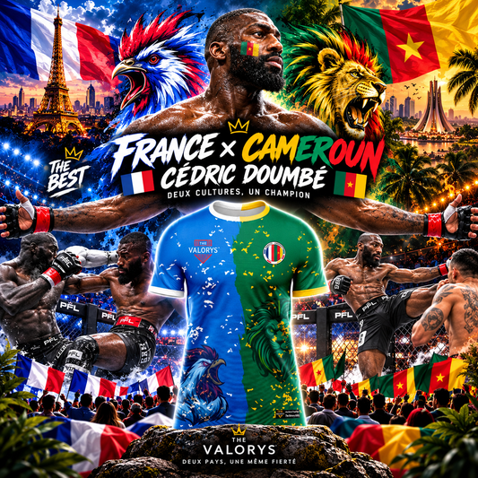 France × Cameroun : Cédric Doumbè, deux cultures, un champion 🇫🇷🇨🇲🥊🔥