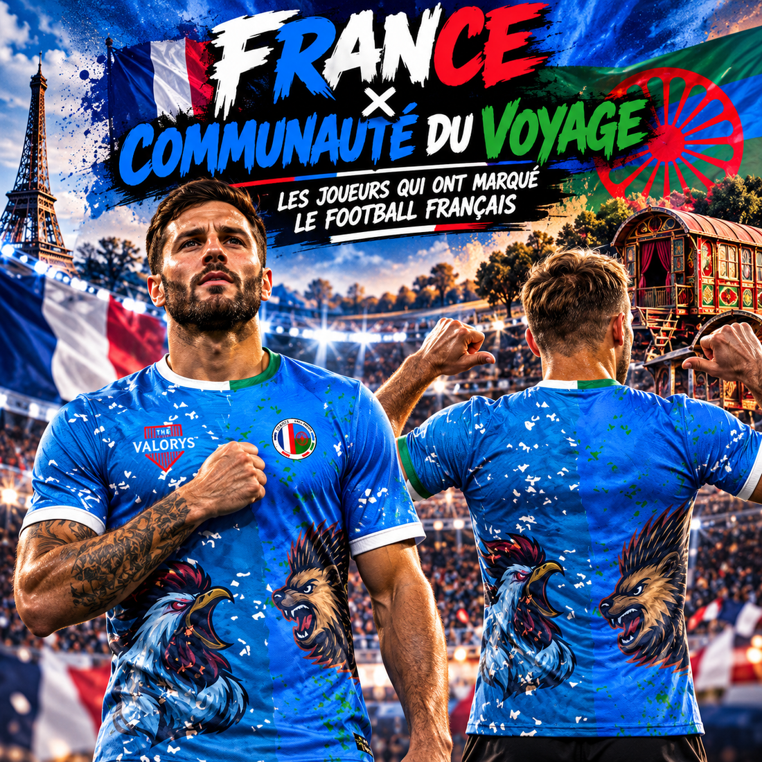 France × Communauté du voyage : ces footballeurs qui ont marqué le football français 🇫🇷⚽