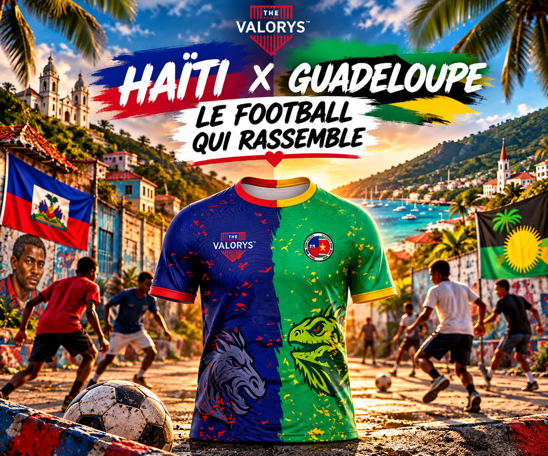 Haïti × Guadeloupe : quand le football commence dans la rue 🇭🇹⚽