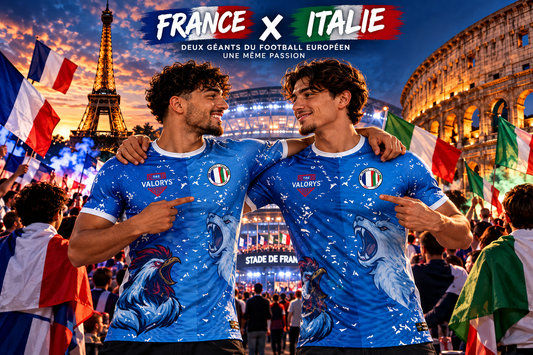 France × Italie : ce soir, deux géants du football européen se retrouvent 🇫🇷🇮🇹⚽