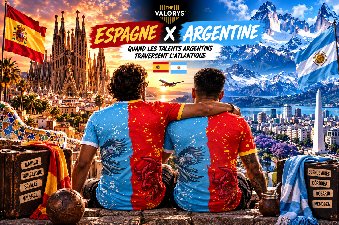 Espagne × Argentine : quand les talents argentins traversent l’Atlantique 🇪🇸🇦🇷⚽