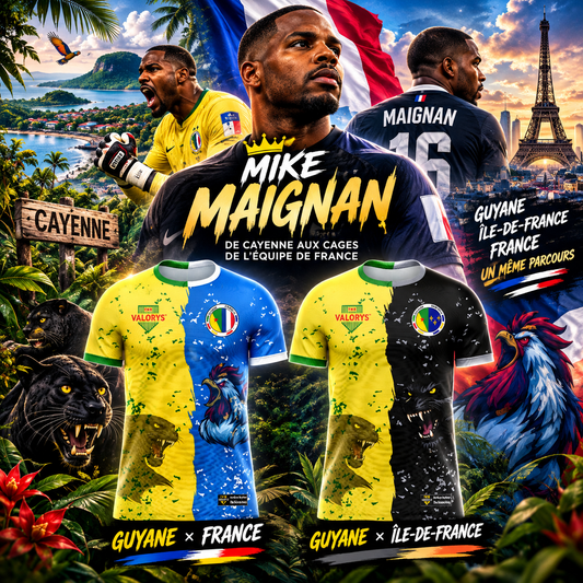 Guyane × France : Mike Maignan, de Cayenne aux cages de l’équipe de France 🇬🇫🇫🇷🧤🔥