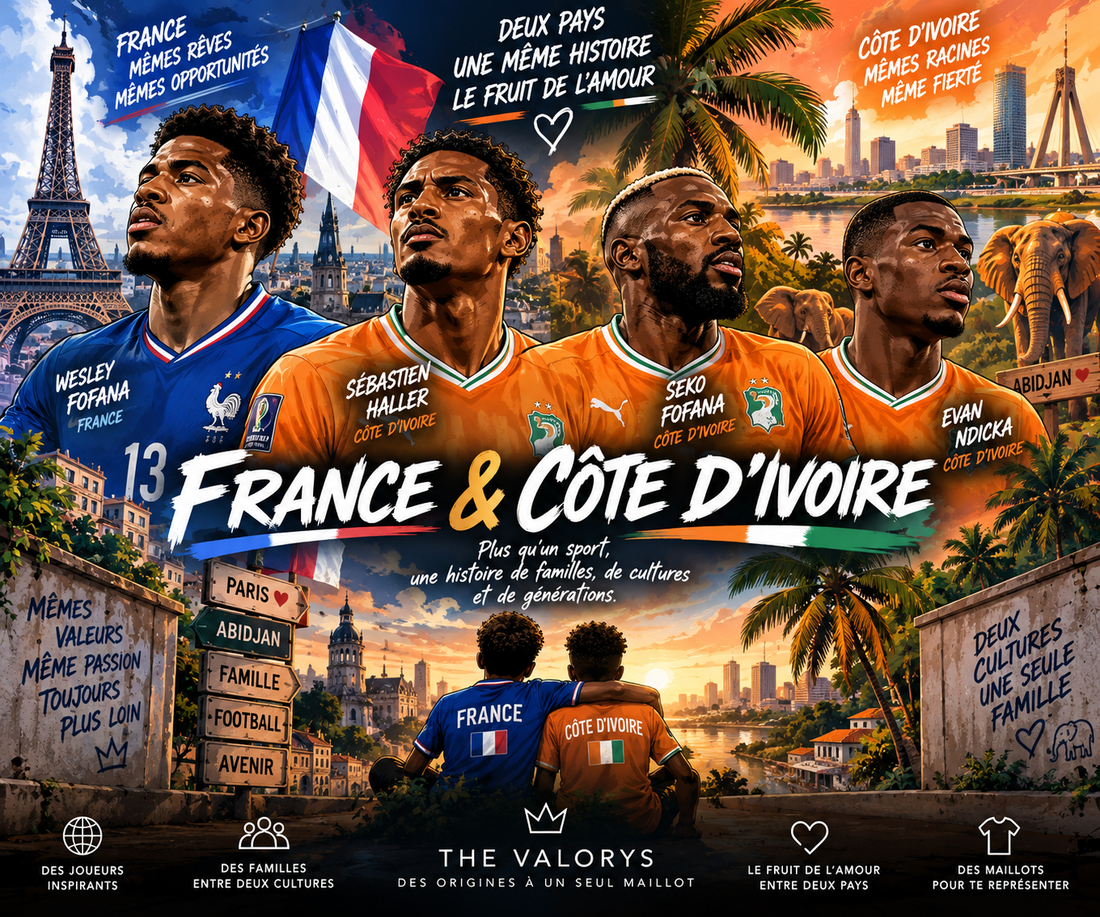 France & Côte d’Ivoire : le fruit de l’amour entre deux pays ❤️🇫🇷🇨🇮