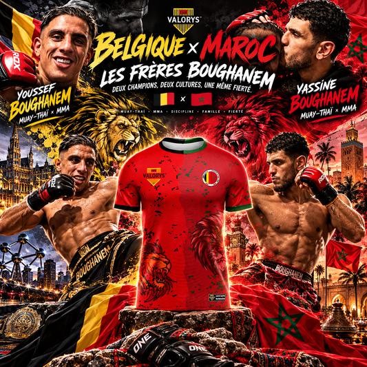 Belgique × Maroc : les frères Boughanem, deux champions, deux cultures, une même fierté 🇧🇪🇲🇦🥊