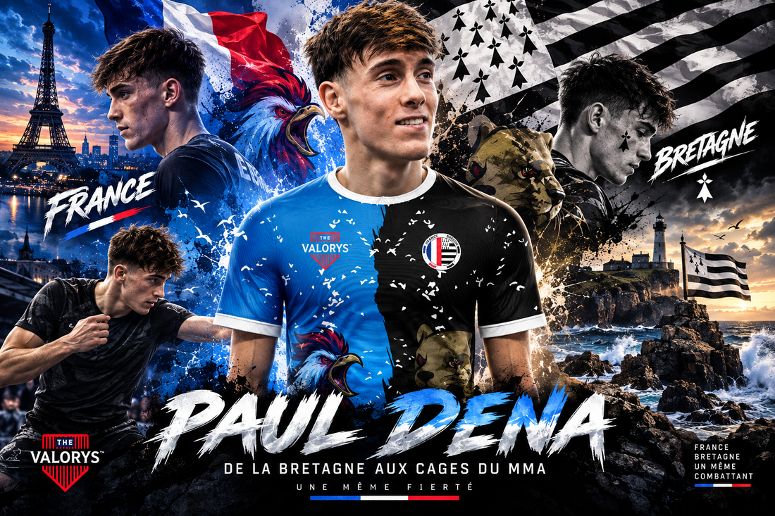 Paul Dena 🇫🇷 : de la Bretagne aux cages du MMA, une détermination sans limites !