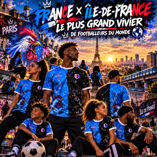 France × Île-de-France : le plus grand vivier de footballeurs du monde 🇫🇷⚽🌍