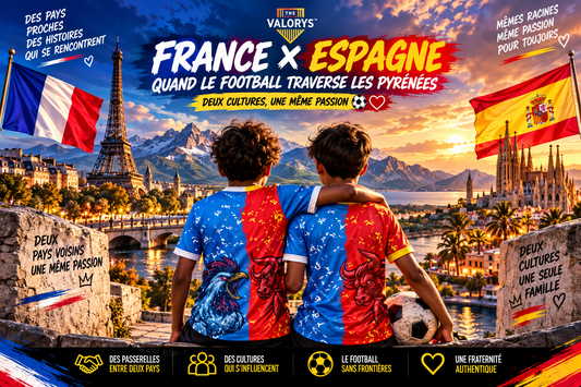 France 🇫🇷 × Espagne 🇪🇸 : quand le football traverse les Pyrénées ⚽⛰️