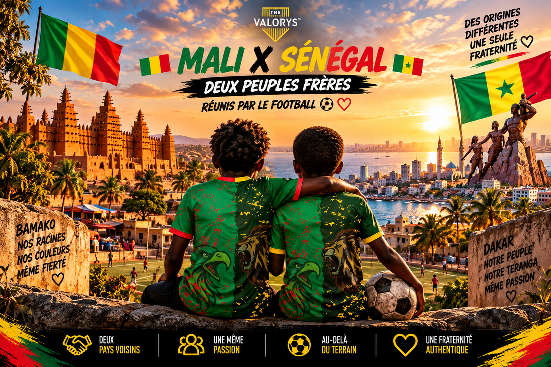Mali 🇲🇱 × Sénégal 🇸🇳 : deux peuples frères réunis par le football ❤️⚽