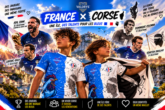 France × Corse : ces joueurs corses qui ont porté le maillot des Bleus 🇫🇷⚽
