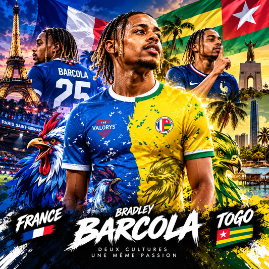 France × Togo : Bradley Barcola, la richesse de deux cultures 🇫🇷🇹🇬