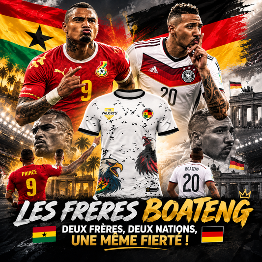 Les frères Boateng 🇬🇭🇩🇪 : deux frères, deux nations, une même fierté !