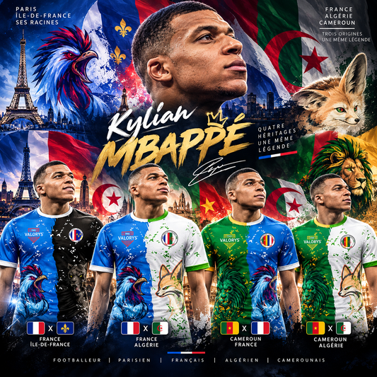 France × Cameroun × Algérie : Kylian Mbappé, des racines qui se croisent 🇫🇷🇨🇲🇩🇿